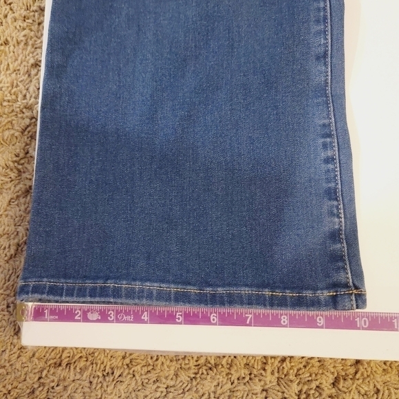 BETABRAND PULL ON Boot-Cut 4-Pocket Yoga Denim Pants, sz Large - Picture 13 of 16